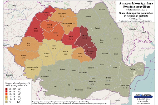 Nεα εστία έντασης στα Βαλκάνια: Αυτονομία ζητούν τώρα οι Ούγγροι της Τρανσυλβανίας από τη Ρουμανία!